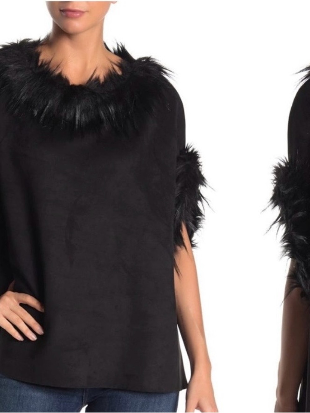 NWOT Love Token poncho